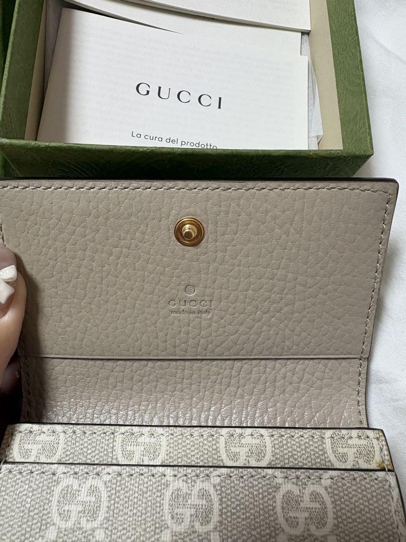 GUCCI GGパターン 名刺入れコインケース