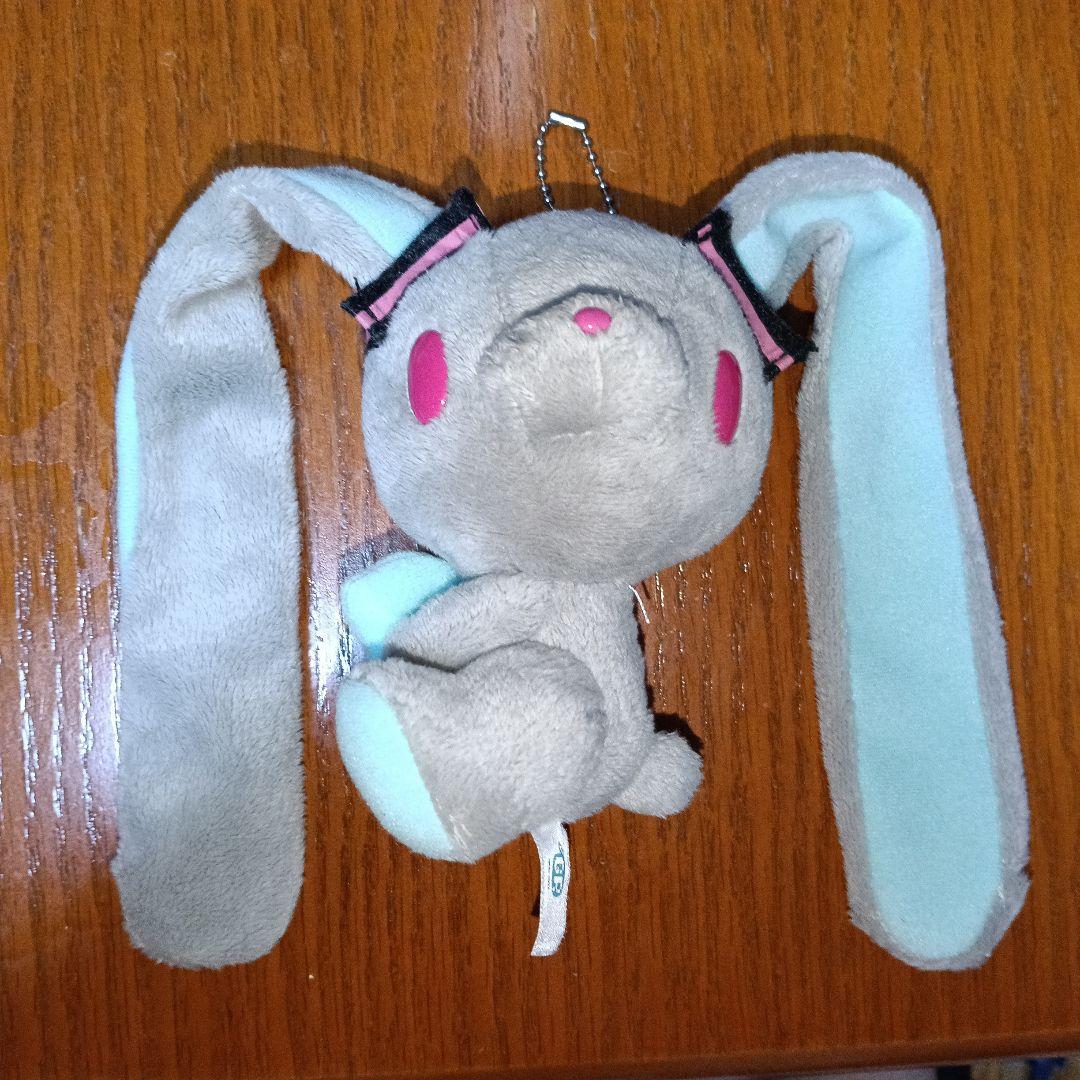 チャックスGP 初音ミク 汎用黒初音型うさぎ マスコット 現品限り一斉値下げ！ チャックスGP 初音ミク型汎用うさぎ