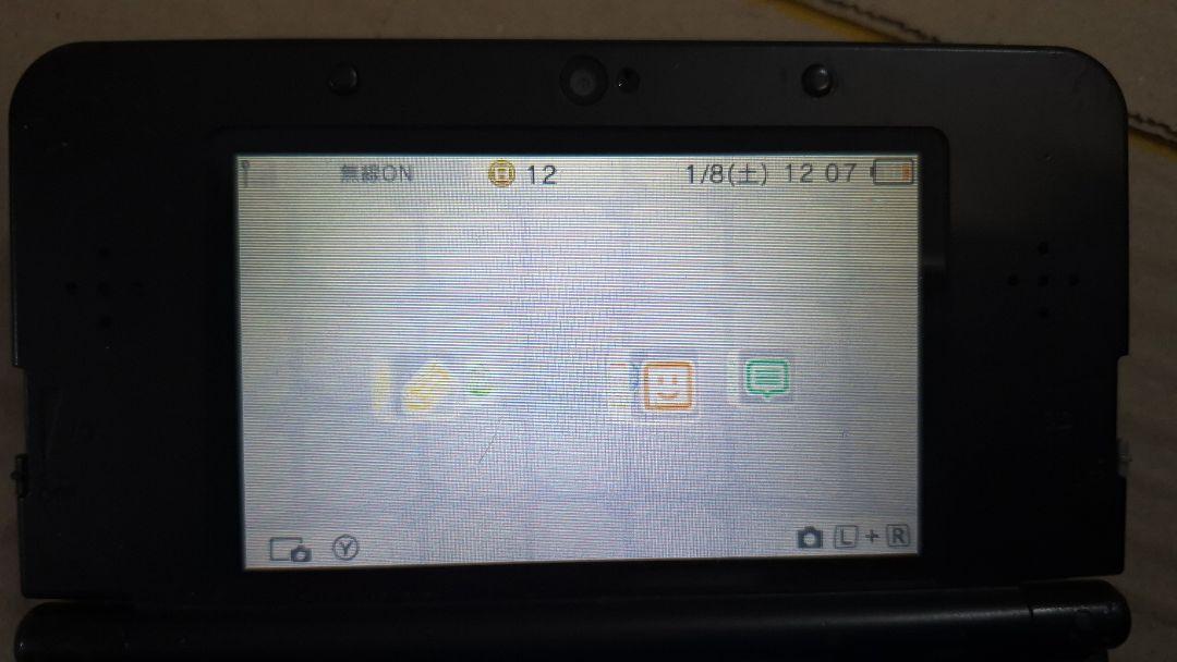new3ds ブラック わけあり　112AC