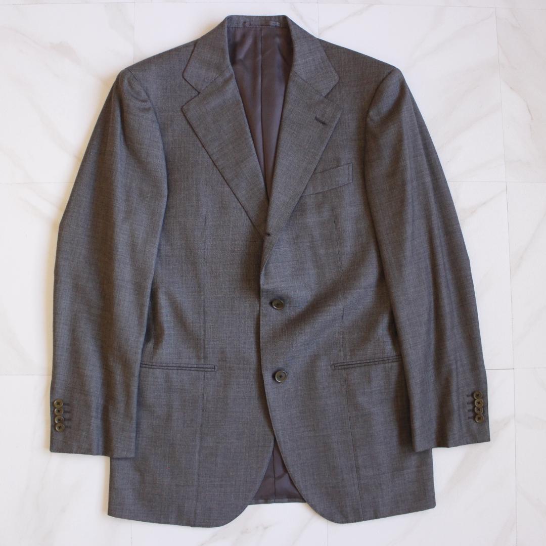 SOVEREIGN Loro Piana セットアップスーツ Mサイズ グレー