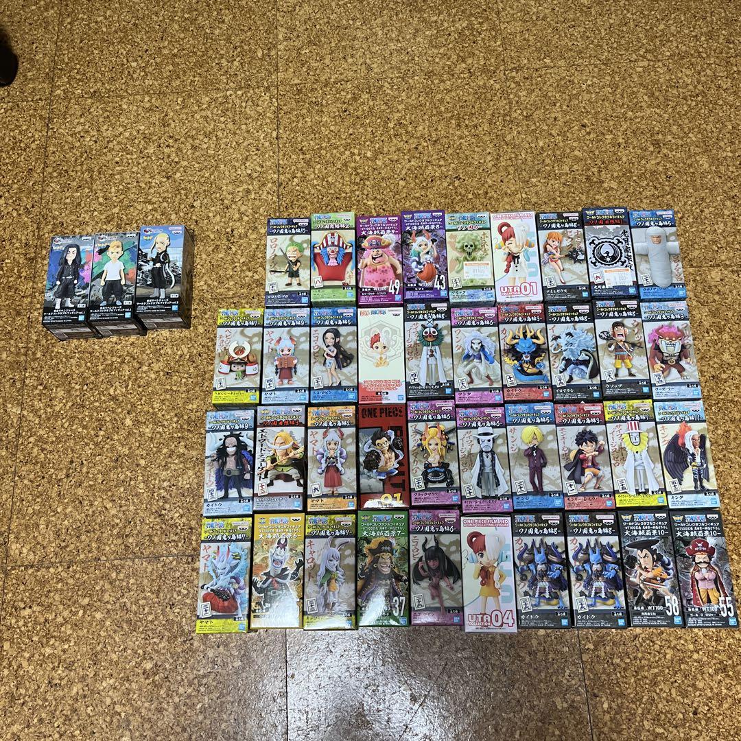 店内商品がすべてレジにて半額！！ ワンピース ワーコレ 引退品 コミック・アニメ