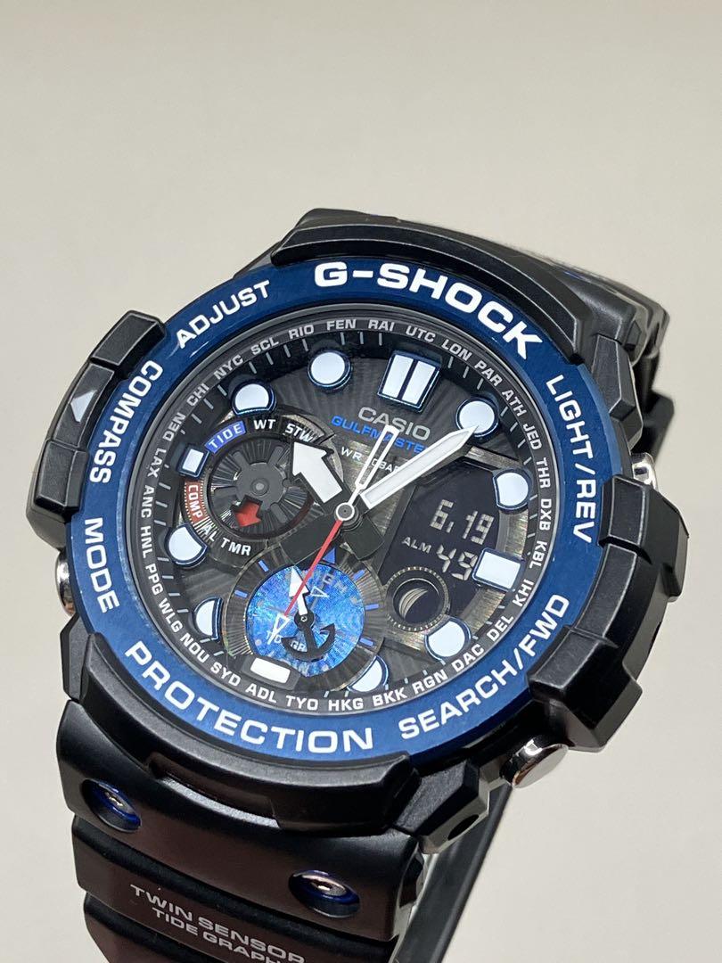 【新品電池交換済み】CASIO G-SHOCK ガルフマスターGN−1000B