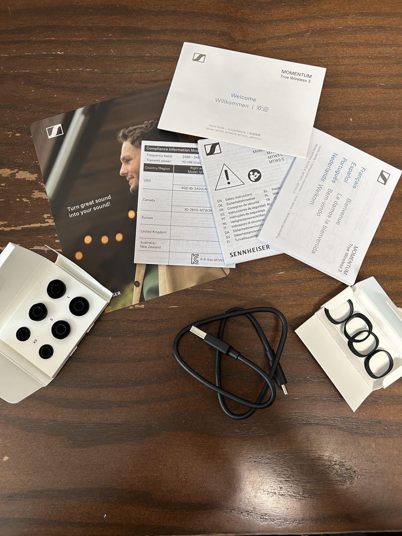 ゼンハイザー MOMENTUM True Wireless 3 ブラック