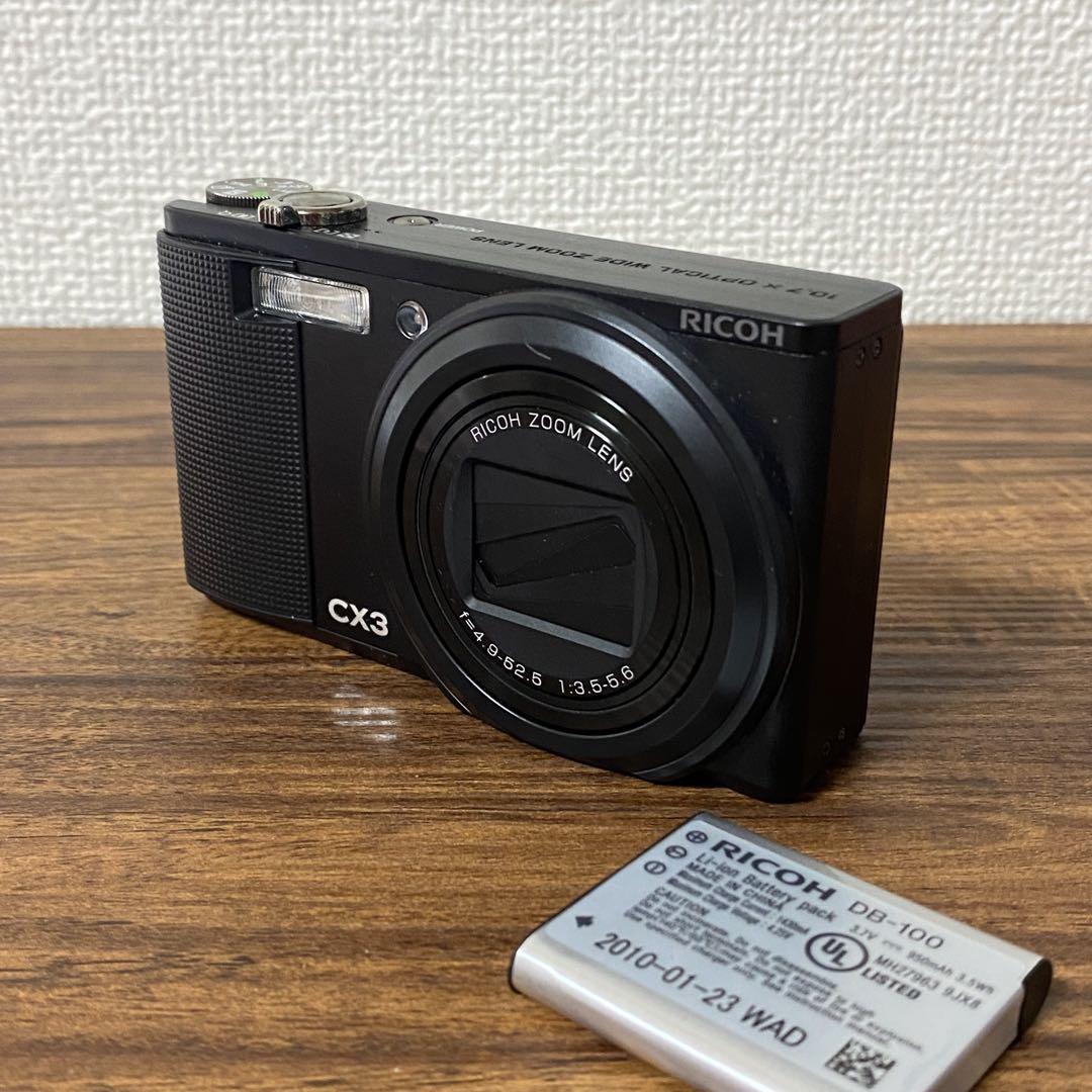 RICOH CX3 コンパクトデジタルカメラ コンデジ デジカメ