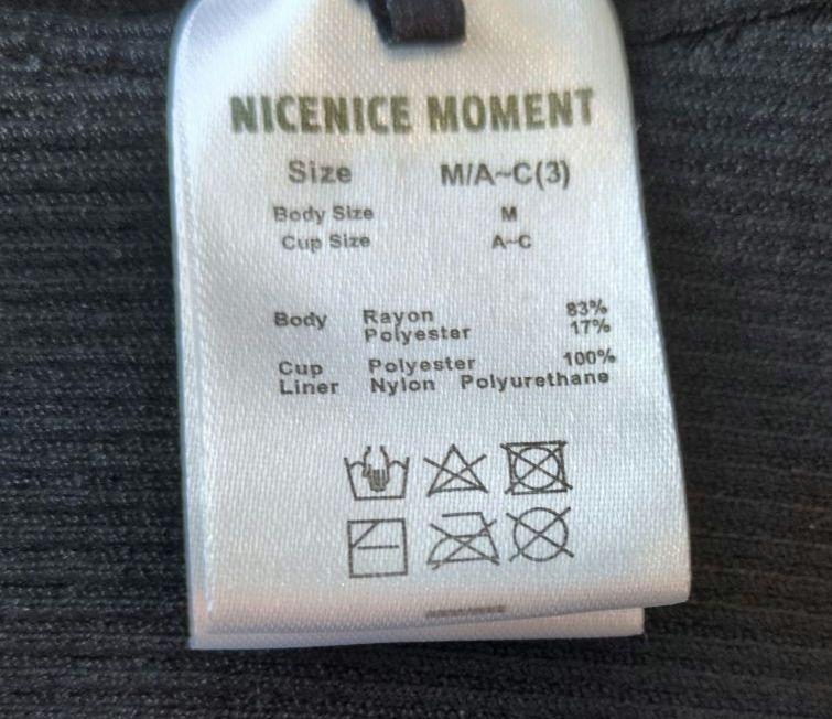 NICENICE MOMENT(ナイスナイス モーメント)/OPEN SHOULDER SHELL