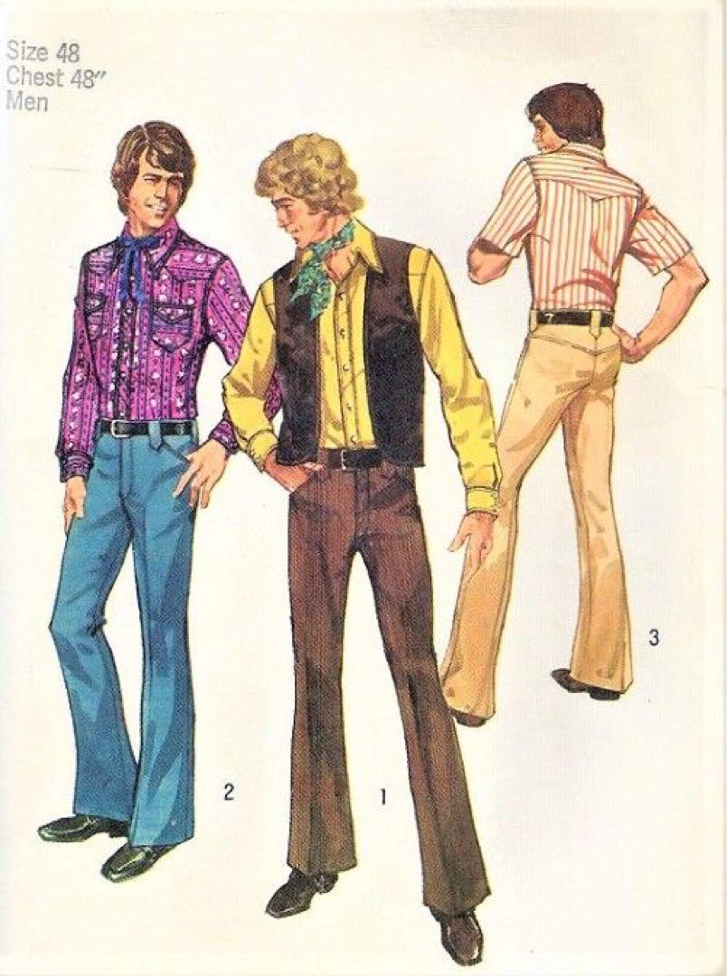 70s 80s 長袖シャツ　チェック柄　古着　vintage XL-size