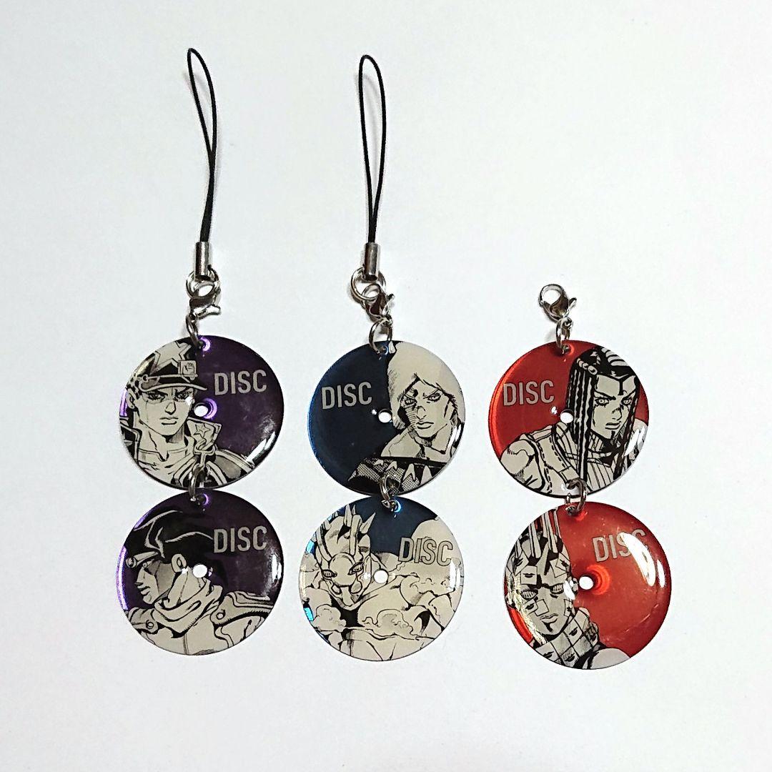 ジョジョの奇妙な冒険 ジョジョ展 メタルディスク型キーホルダー 承太郎 ウェザー