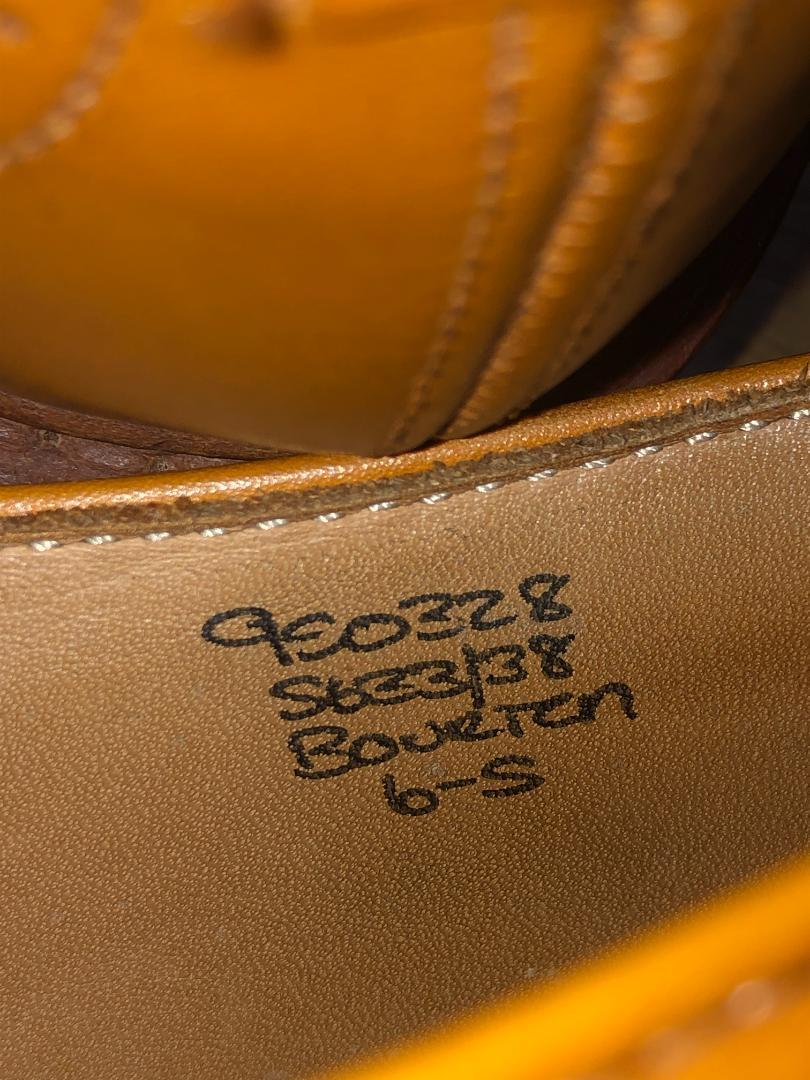 【美品】Tricker's /トリッカーズ バートン エイコン