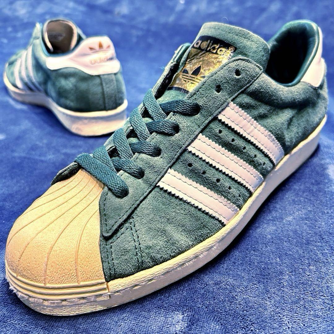 adidas SUPERSTAR 80s DLX SUEDE 27.0cm