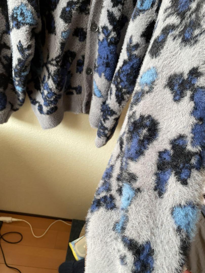 《美品》HARE フラワーシャギーカーディガン