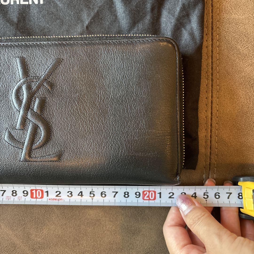 SAINT LAURENT 長財布 レザー ブラック6629｜Yahoo!フリマ（旧