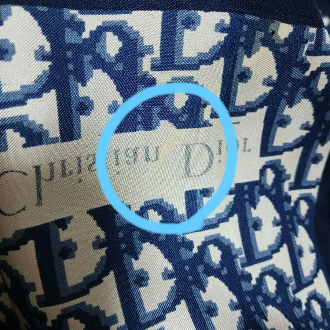 lehuarie様✨Christian Diorスカーフ トロッター ネイビー
