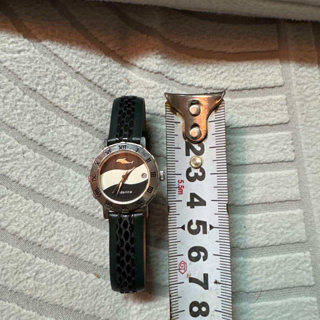 Marine クオーツ時計 防水 ステンレス