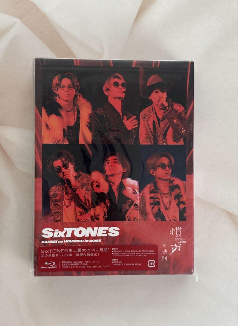 【美品】SixTONES 慣性の法則 初回盤 Blu-ray(2枚組) Amazon.co.jp: SixTONES 慣性の法則 初回盤 Blu-ray 2枚組