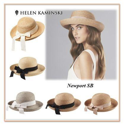 新品 HELEN KAMINSKI　　ニューポートSB　麦わら帽子 ハット