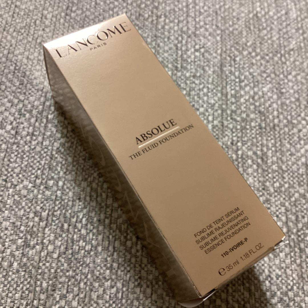 ランコム アプソリュザフルイドファンデーション110 ランコム アプソリュザフルイドファンデーション110