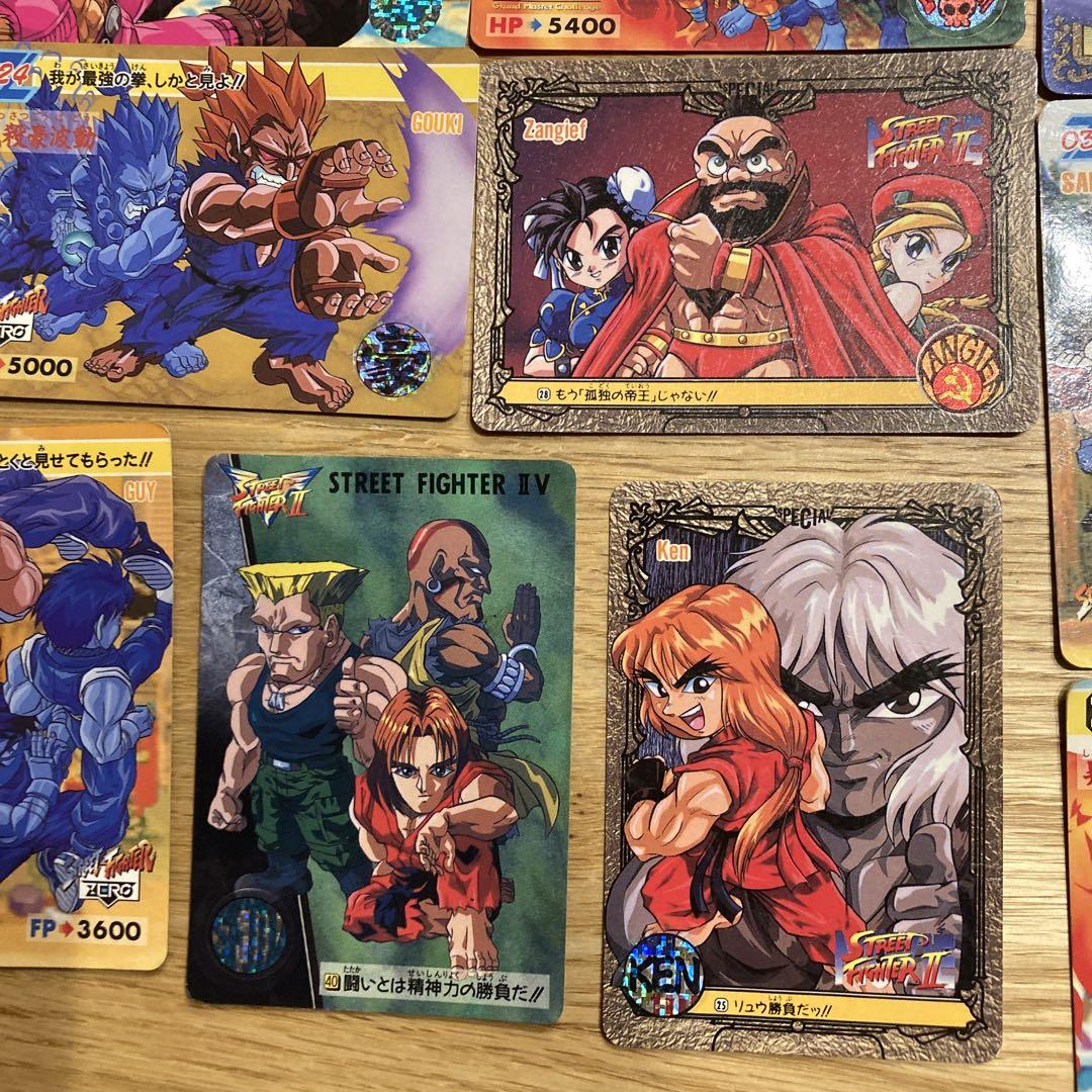 ストリートファイター カード 22種 ケン、リュウ、チュンリー ストリートファイター カード 22種 ケン、リュウ、チュンリー