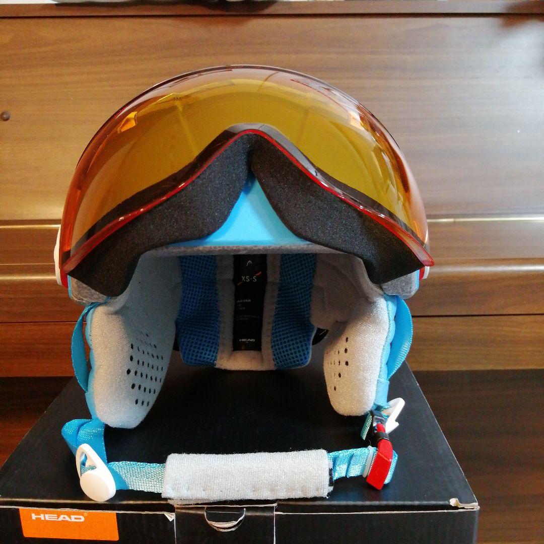 ヘッド HEAD ヘルメット MOJO VISOR XS/S 52-56cm 青