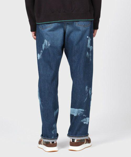 ファッション Paul Smith RED EAR ペインティングジーンズ ブルー S 売り出し S ブラック ペインティングジーンズ REDEAR Smith Paul デニム/ジーンズ