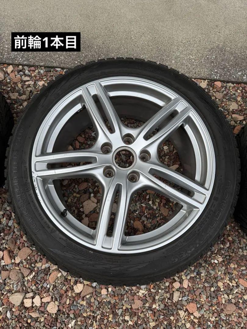 ポルシェ　パナメーラ　タイヤホイール　スタッドレス 20インチ　ノキアンタイヤ