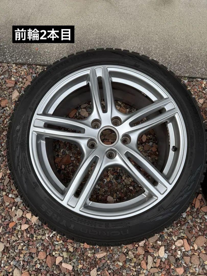 ポルシェ　パナメーラ　タイヤホイール　スタッドレス 20インチ　ノキアンタイヤ