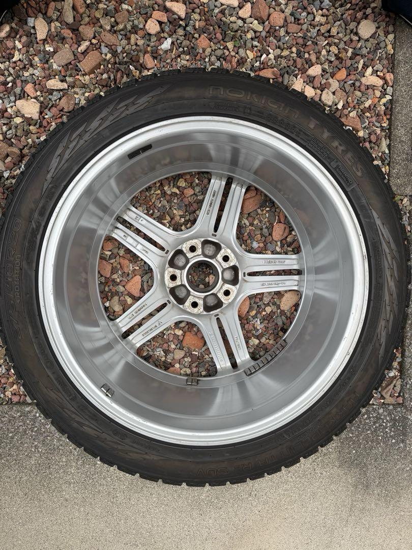 ポルシェ　パナメーラ　タイヤホイール　スタッドレス 20インチ　ノキアンタイヤ