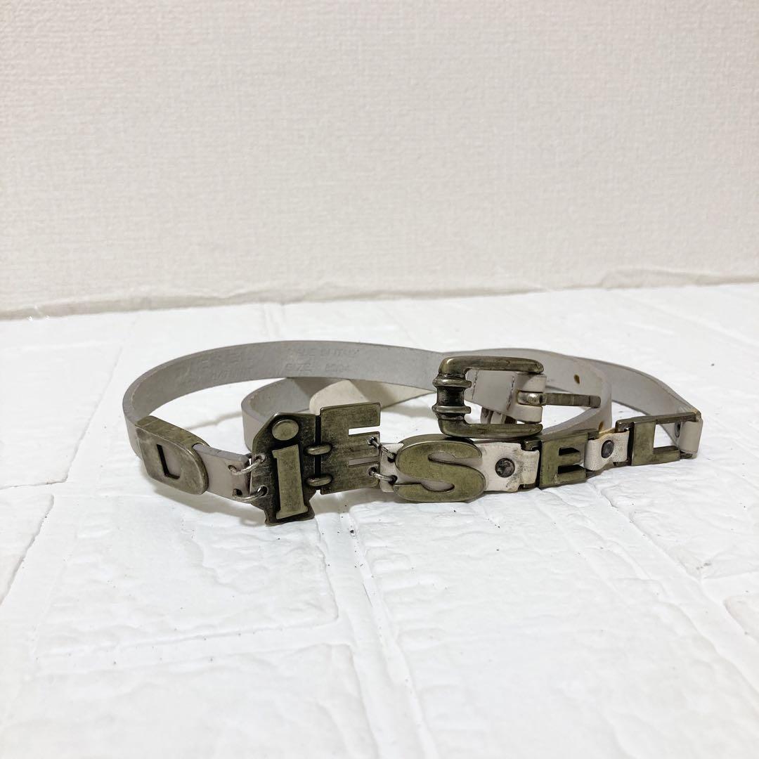 希少　DIESEL diesel ディーゼル　ロゴ　ベルト