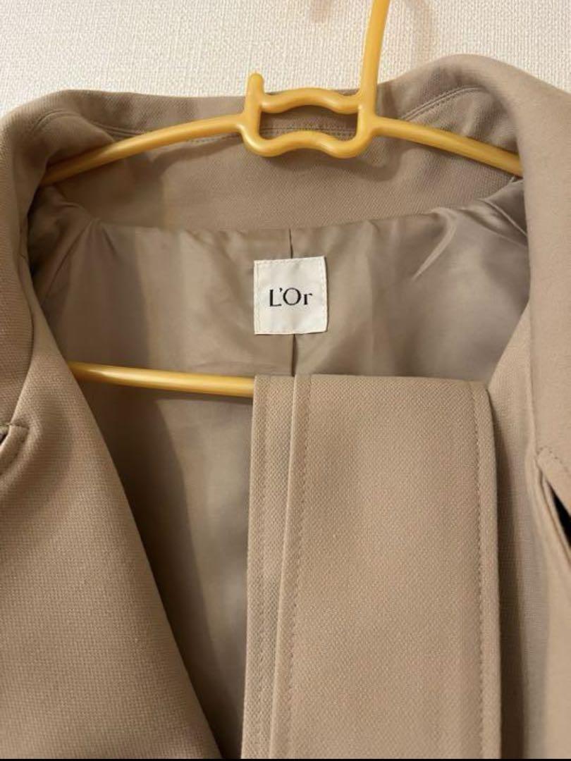 L´Or Stand-collar Long Coat