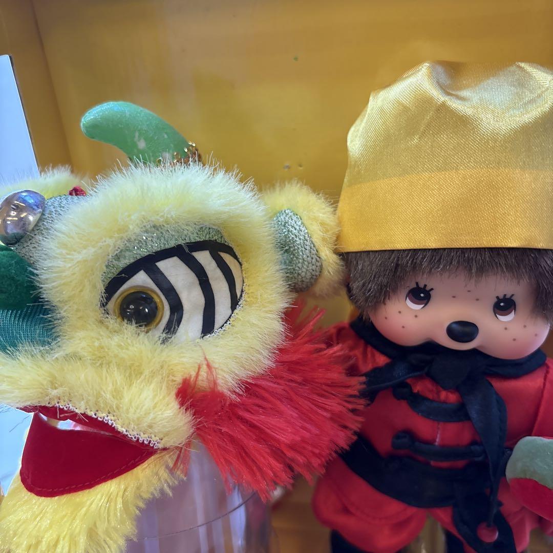 新品 2008年発売 獅子舞 赤 モンチッチ monchhichi 2420 - メルカリ