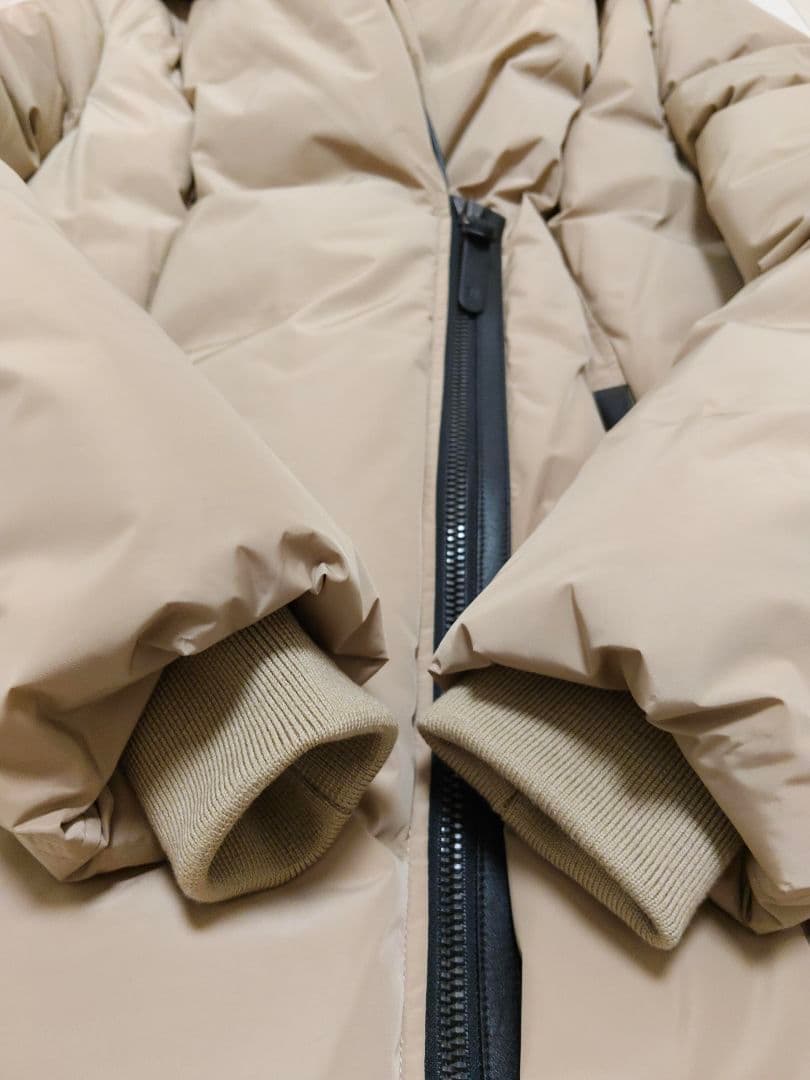 MACKAGE マッカージュ ショールカラーフードダウンコート ベージュ MACKAGE マッカージュ ショールカラーフードダウンコート ベージュ