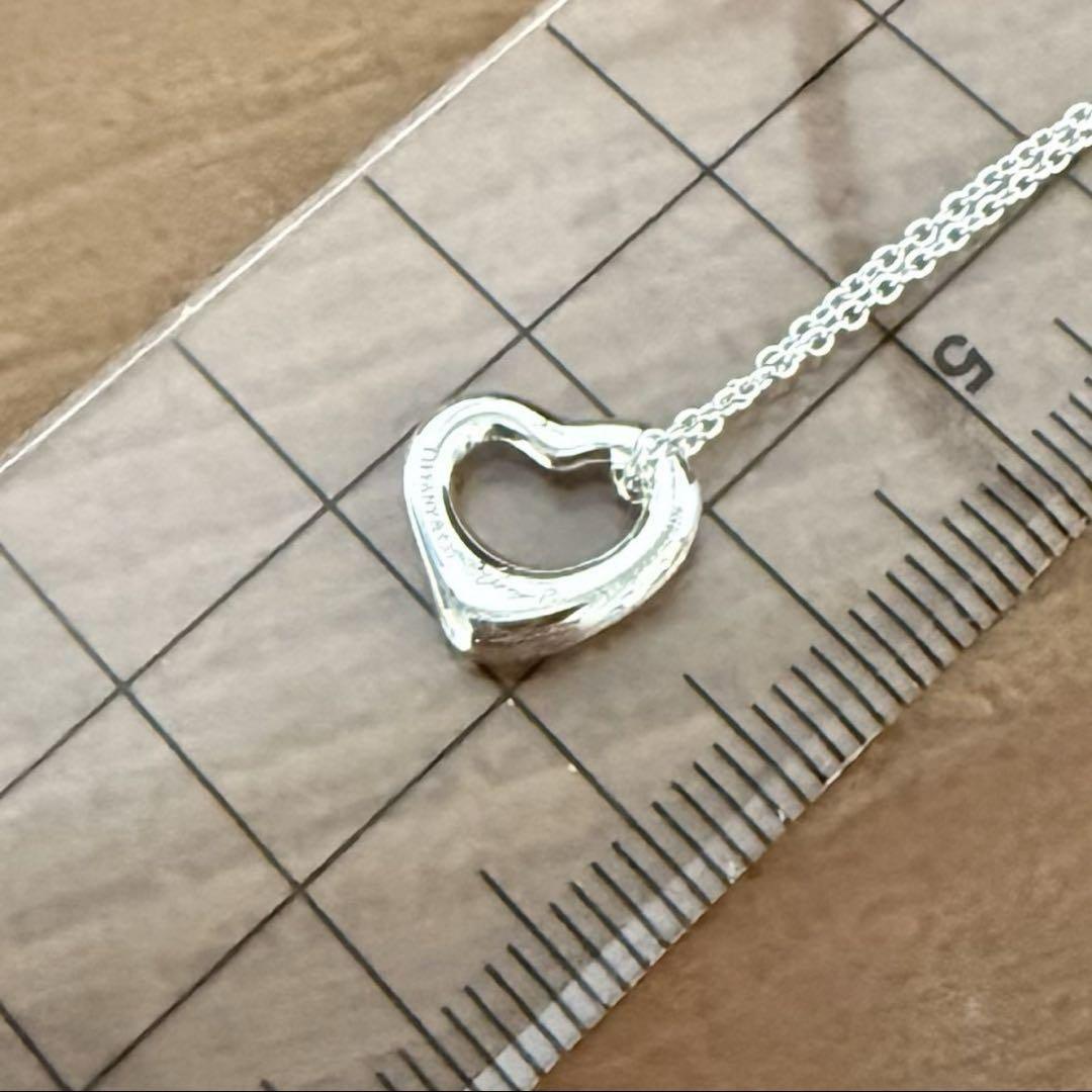 【新品未使用】Tiffany & Co. シルバーハートネックレス