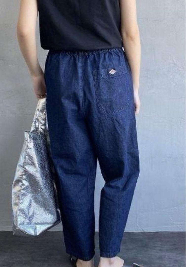 玄関先迄納品 DANTONデニムイージーパンツ インディゴ ダントン 36 Pants
