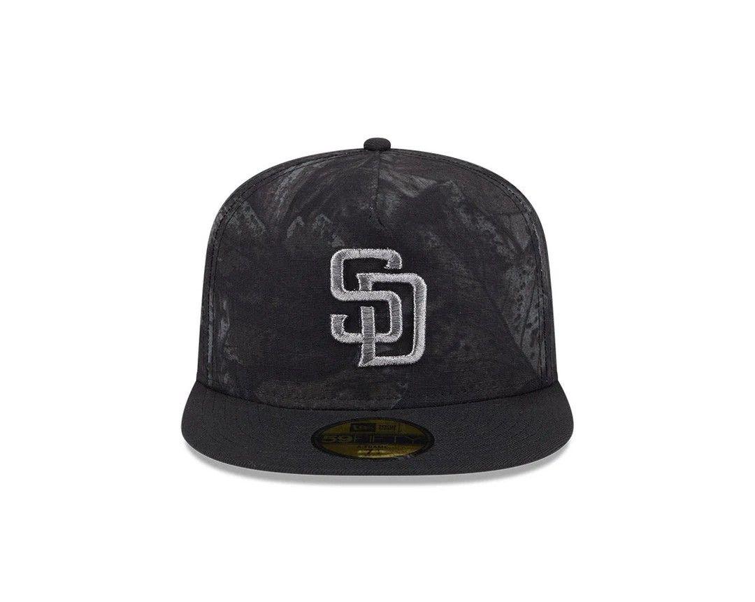 ニューエラ59fifty パドレス リアルツリーカモ ブラック 7 3/8