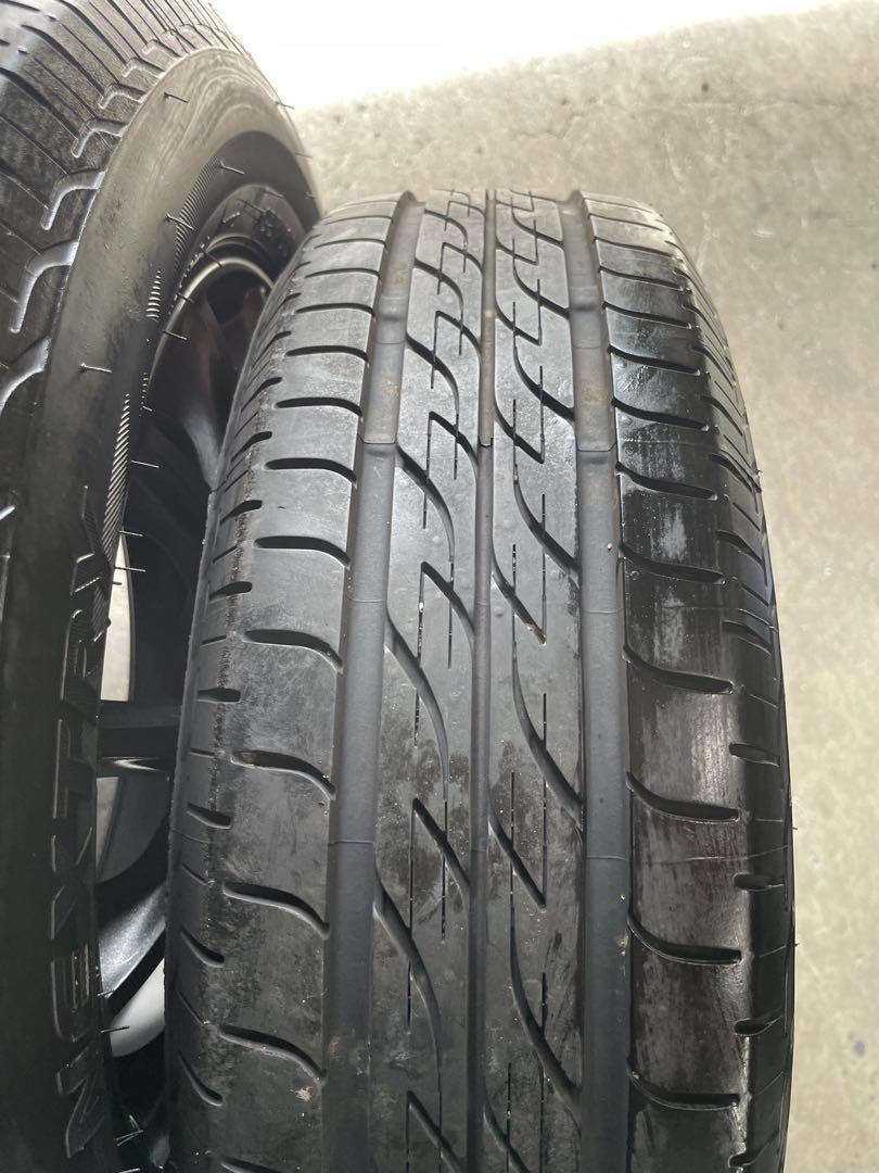 美品　軽カー用　155/65R13 アルミセット