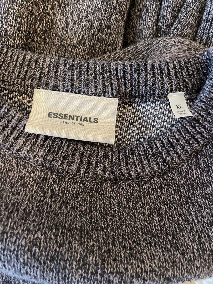 美品　エッセンシャルズessentials ニット セーター　オーバーサイズXL