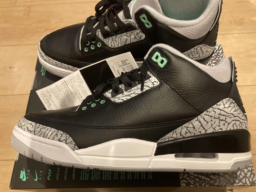 新品　ナイキ AIR JORDAN 3 エアジョーダン 3 レトロ 27.0