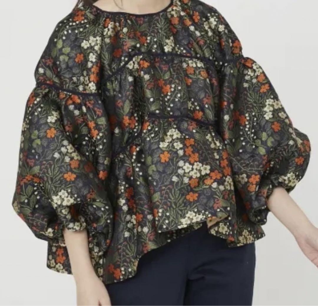 【お気にいる】 TEN SEVEN MIHO ティアードジャガードプルオーバー KAWAHITO トップス