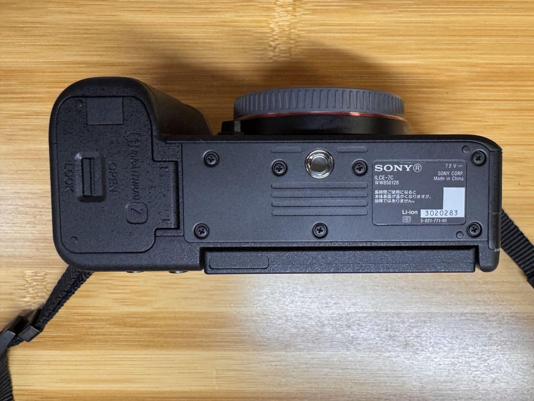 【美品】SONY α7C ILCE-7C シャッター230回　おまけ付き