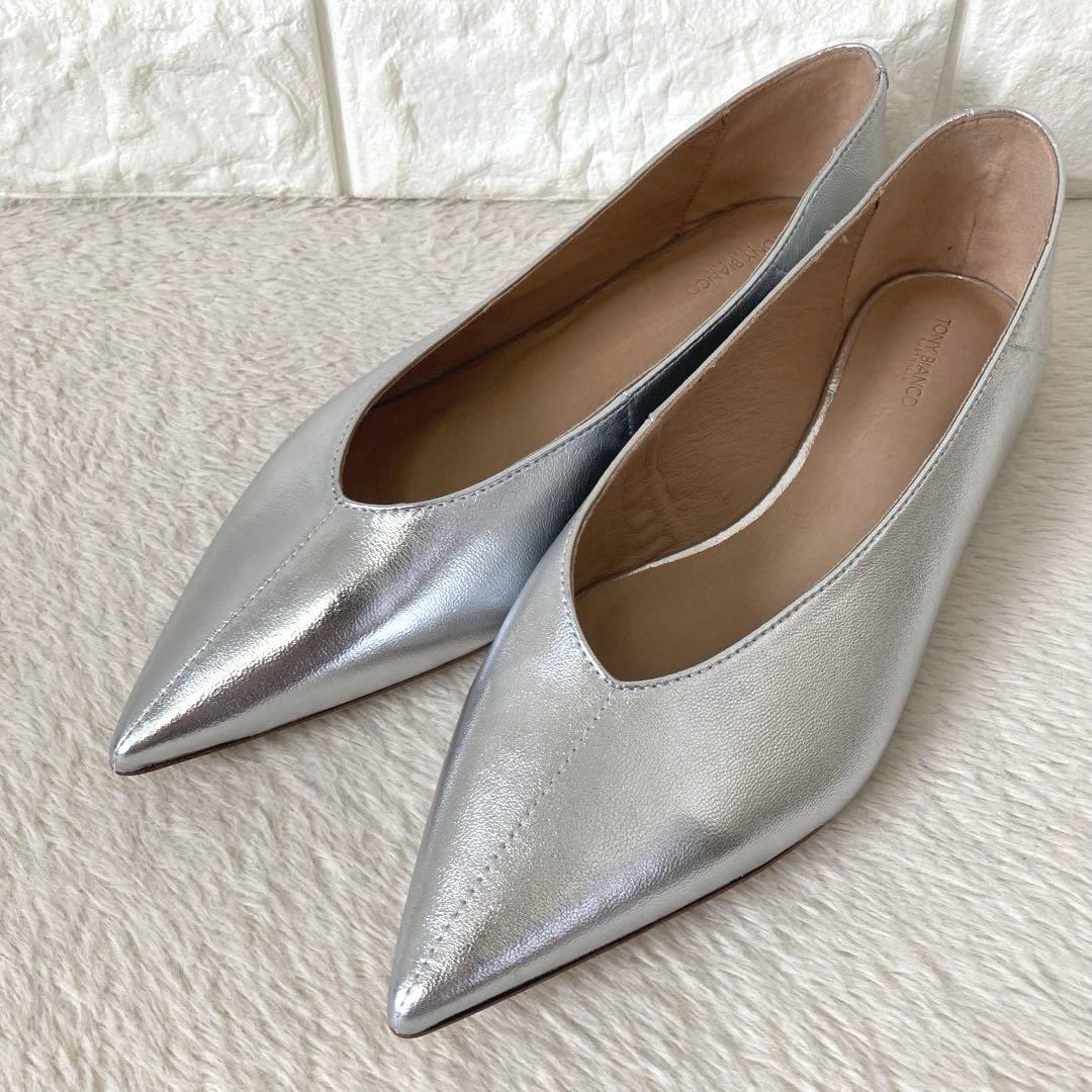 極美品 トニービアンコ TONY BIANCO パンプス 25cm - メルカリ