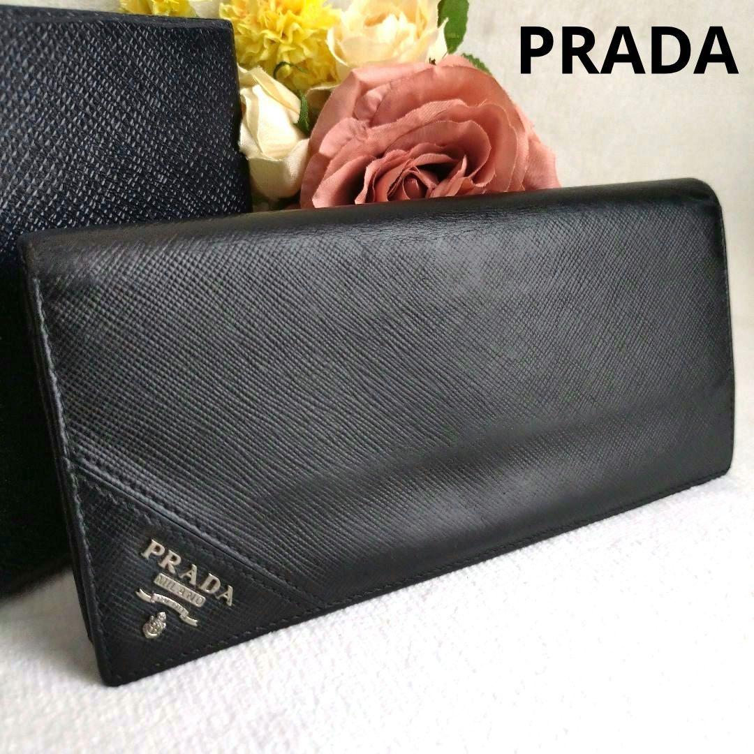 プラダ 長財布（札入れ） 財布 レディース サフィアーノ メタル