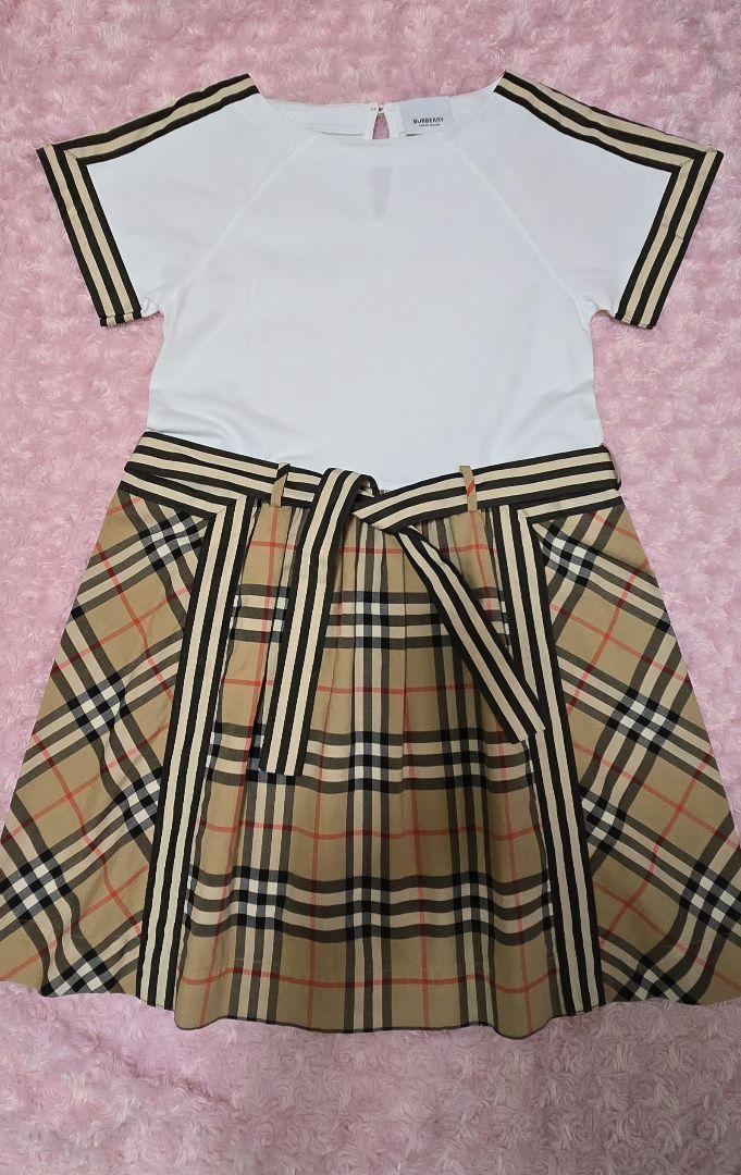 BURBERRY 半袖ワンピース 128cm