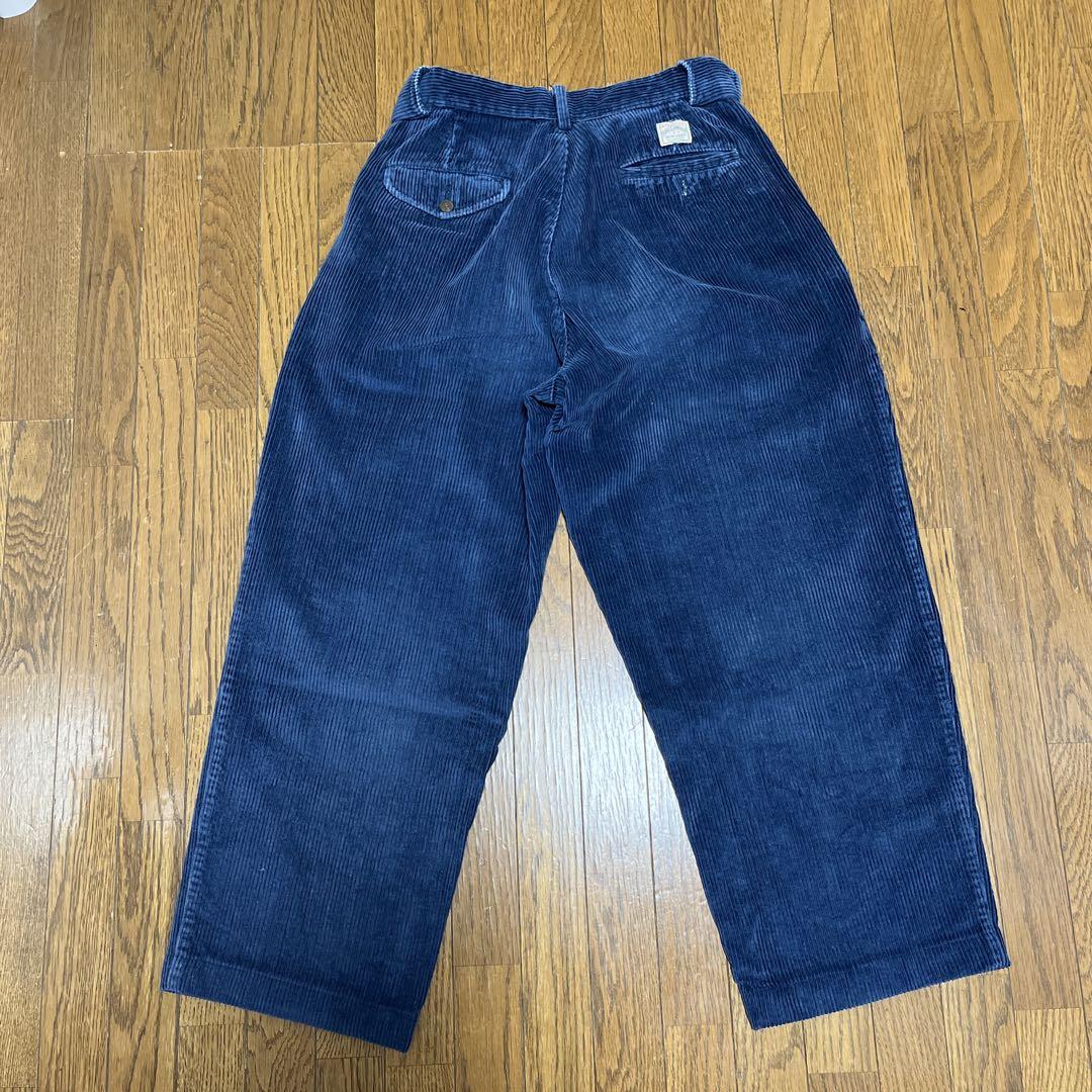 ラルフローレン コーデュロイパンツ ネイビーブルー USA　90s ヴィンテージ