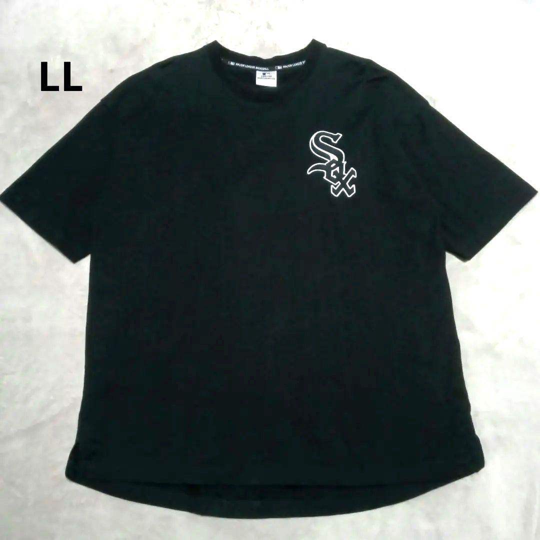 MLB☆シカゴ ホワイトソックス☆半袖Tシャツ☆刺繍ロゴ☆LLsize