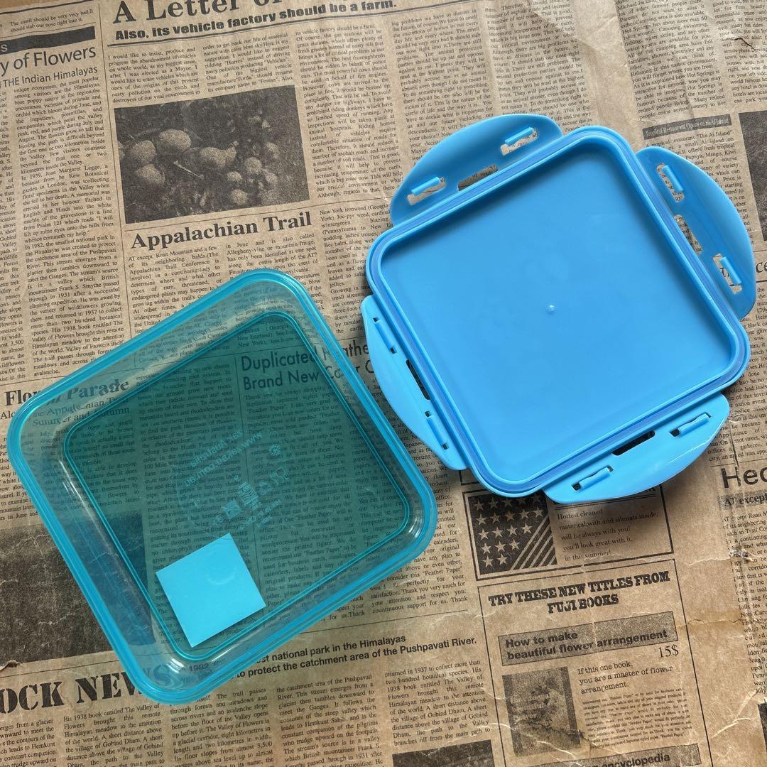 食品・日用品 半額ストア リピート無し！1点限り！blueyブルーイ お弁当箱 ランチボックス 弁当箱・水筒