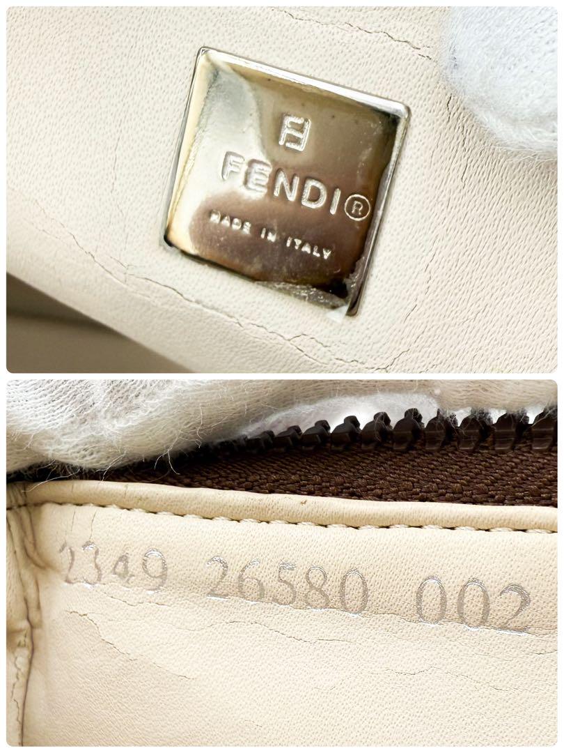 美品✨️フェンディ FENDI バニティズッカ柄 アクセサリーポーチ
