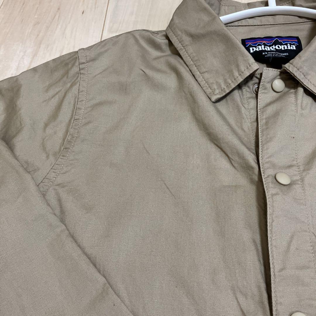 patagonia パタゴニア　ベージュ 長袖シャツ X S