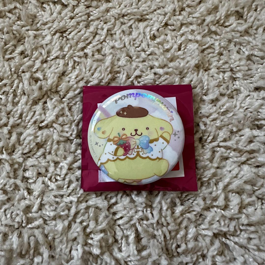 ポムポムプリン 缶バッジ - メルカリ