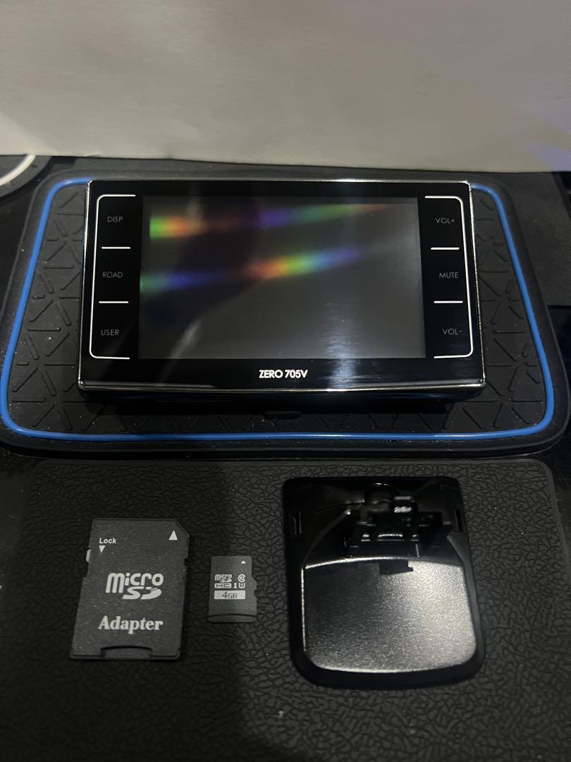 コムテック　ZERO705V レーダー探知機　最新データ更新済み