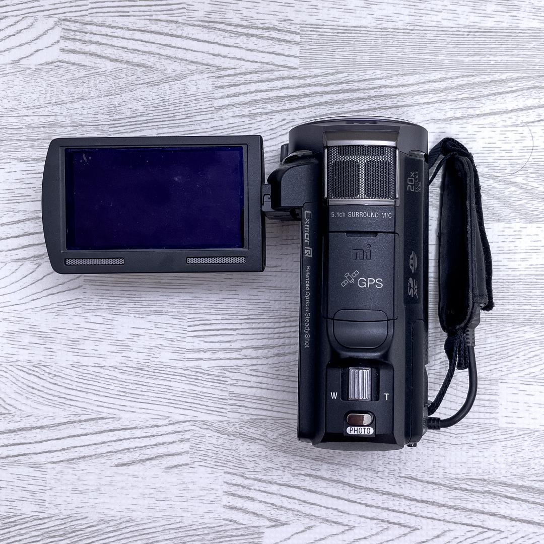 SONY(ソニー) ビデオカメラ Handycam HDR-CX470 ブラック 内蔵メモリー32GB 光学ズーム30倍 HDR-CX470 B