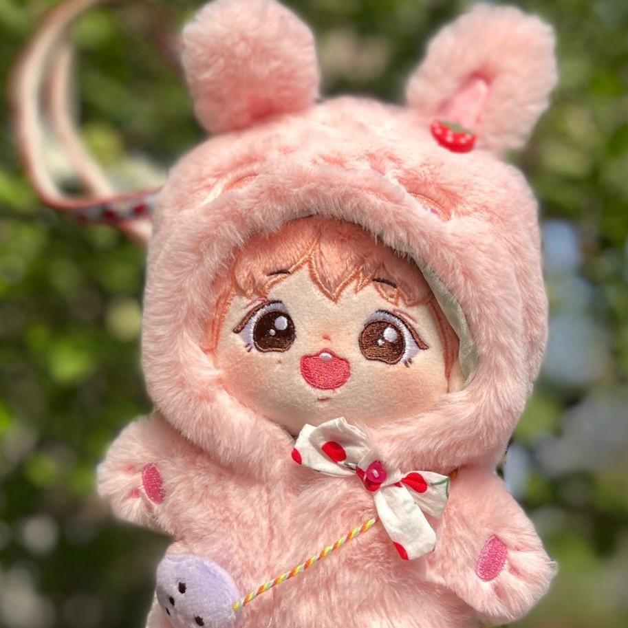 ぬい服　着ぐるみ　ネモフィラうさちゃん　１０～１４㎝　235 a83cb04044cf835ec86dbfb676cd7c
